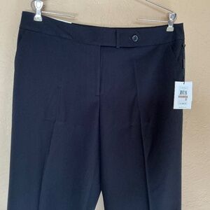 Women's Calvin Klein classic modern fit suit pant in navy NWT
